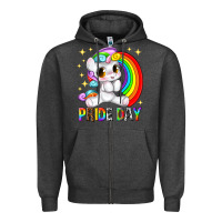 Charcoal Heather pride day Zipper Hoodie - texasbilliewilder