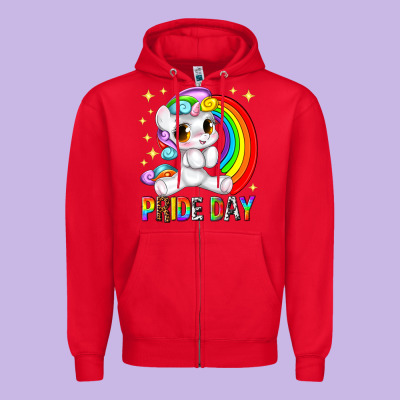 Zipper Hoodie pride day