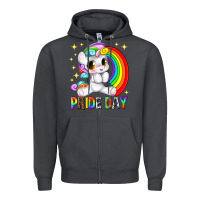 Smoke pride day Zipper Hoodie - texasbilliewilder