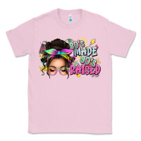 Bubblegum Pink 80s made 90s raised messy bun Classic Tee - texasbilliewilder