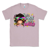 Lilac 80s made 90s raised messy bun Classic Tee - texasbilliewilder