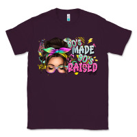 Plum 80s made 90s raised messy bun Classic Tee - texasbilliewilder