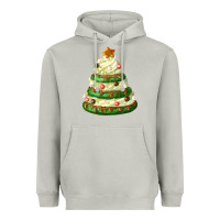 Moon Dust white christmas cookie cake Heavyweight Hoodie - FaDigitalArtStudio