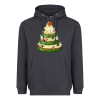 Smoke white christmas cookie cake Heavyweight Hoodie - FaDigitalArtStudio