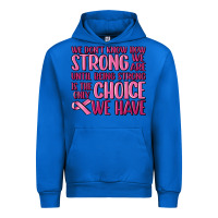 Cobalt breast cancer we don't know how strong we are Urban Hoodie - MaliasSmallBusiness