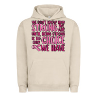 Pigment French Oak breast cancer we don't know how strong we are Urban Hoodie - MaliasSmallBusiness