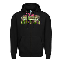Black mother hustler Zipper Hoodie - Zillion Design Studio