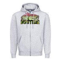 Heather Grey mother hustler Zipper Hoodie - Zillion Design Studio