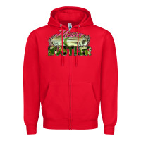 Red mother hustler Zipper Hoodie - Zillion Design Studio