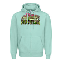 Seafoam mother hustler Zipper Hoodie - Zillion Design Studio