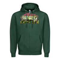 Sports Green mother hustler Zipper Hoodie - Zillion Design Studio