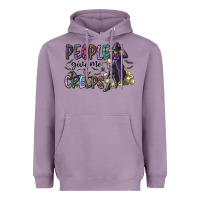 Lavender people give me the creeps Heavyweight Hoodie - CowhideDigitalArt