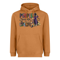 Meerkat people give me the creeps Heavyweight Hoodie - CowhideDigitalArt