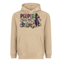 Mushroom people give me the creeps Heavyweight Hoodie - CowhideDigitalArt