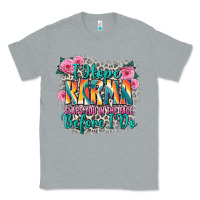 Heather Grey i hope karma slaps you in the face before i do Classic Tee - Zillion Design Studio
