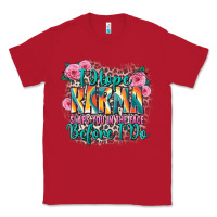 Red i hope karma slaps you in the face before i do Classic Tee - Zillion Design Studio