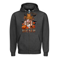 Charcoal Heather Boohaw Heifer Zipper Hoodie - RanaPortraitStore