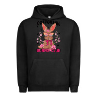 Pigment Black cottontail bunny club Urban Hoodie - MaliasSmallBusiness