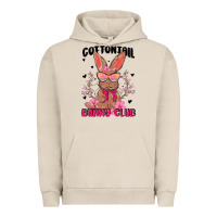 Pigment French Oak cottontail bunny club Urban Hoodie - MaliasSmallBusiness