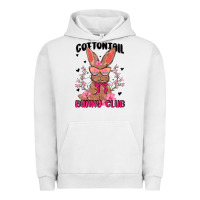 Pigment Lunar Rock cottontail bunny club Urban Hoodie - MaliasSmallBusiness