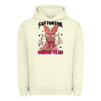 Pigment Pistachio cottontail bunny club Urban Hoodie - MaliasSmallBusiness