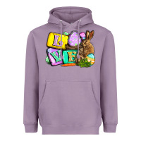 Lavender Love Easter Day Heavyweight Hoodie - CowGirlArtShop