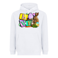 White Love Easter Day Heavyweight Hoodie - CowGirlArtShop