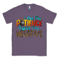 Lavender i had my patience tested i'm negative Classic Tee - Zillion Design Studio