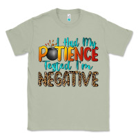 Matcha i had my patience tested i'm negative Classic Tee - Zillion Design Studio
