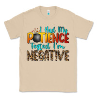 Mushroom i had my patience tested i'm negative Classic Tee - Zillion Design Studio