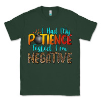 Sports Green i had my patience tested i'm negative Classic Tee - Zillion Design Studio