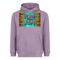 Boom Bitch Get Out The Way Skinny Metal Can Holder Heavyweight Hoodie | Teevron