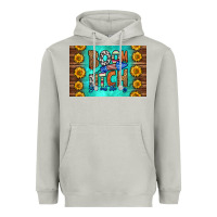 Moon Dust boom bitch get out the way skinny metal can holder Heavyweight Hoodie - HRA Design Shop