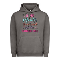 Pigment Tornado if my mouth doesn't say it my face totally will Urban Hoodie - MaliasSmallBusiness