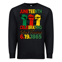 Black juneteenth celebrating black freedom Premium Sweatshirt - HRA Design Shop