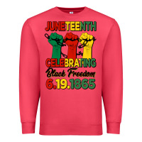 Cardinal juneteenth celebrating black freedom Premium Sweatshirt - HRA Design Shop