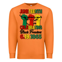 Carrot juneteenth celebrating black freedom Premium Sweatshirt - HRA Design Shop