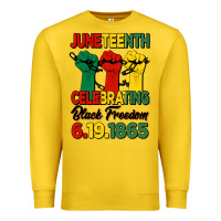Lemon juneteenth celebrating black freedom Premium Sweatshirt - HRA Design Shop