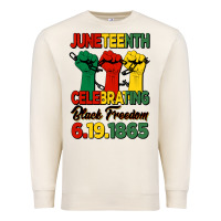 Sandshell juneteenth celebrating black freedom Premium Sweatshirt - HRA Design Shop