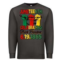 Smoke juneteenth celebrating black freedom Premium Sweatshirt - HRA Design Shop
