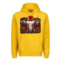 Lemon Christmas background baby calf Premium Hoodie - BarkalooDesign