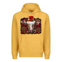 Christmas Background Baby Calf Premium Hoodie | Teevron