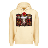 Pina Colada Christmas background baby calf Premium Hoodie - BarkalooDesign
