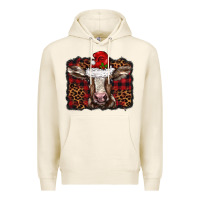 Tofu Christmas background baby calf Premium Hoodie - BarkalooDesign