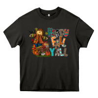 Asphalt happy fall y all Heavy Core Tee - CowhideDigitalArt