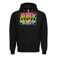 Black mom life Zipper Hoodie - Zillion Design Studio