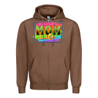 Chestnut mom life Zipper Hoodie - Zillion Design Studio