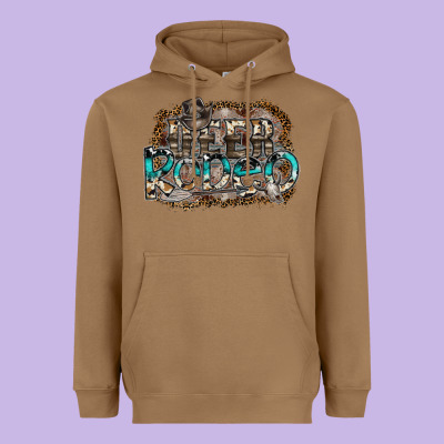 Deer Rodeo Heavyweight Hoodie Designed By Sublimationcraftshop