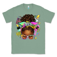 Sage 90s afro messy bun Classic Tee - texasbilliewilder