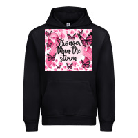 Black stronger than the storm Urban Hoodie - MaliasSmallBusiness